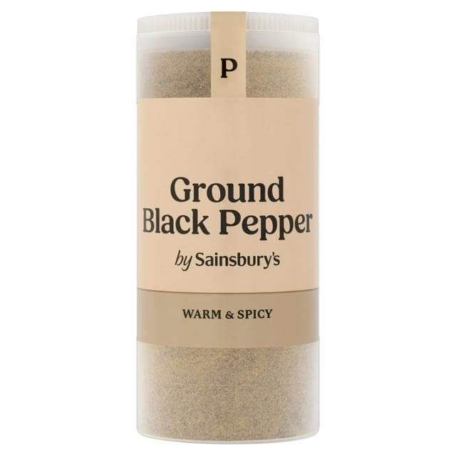 Sainsbury's Ground Black Pepper 100g - gallery image 1
