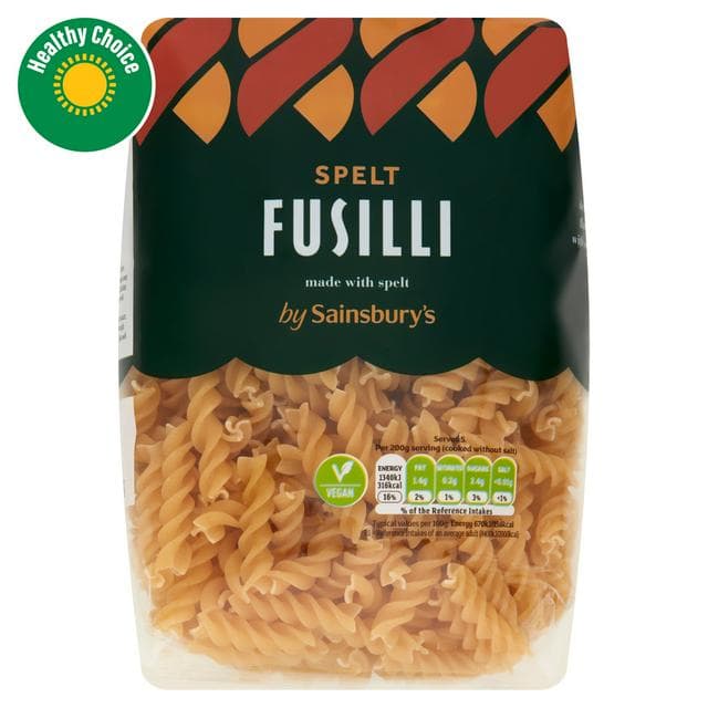 Sainsbury's Spelt Fusilli Pasta 500g - gallery image 1