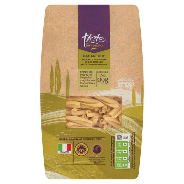 Sainsbury's Casarecce Pasta, Taste the Difference 500g - gallery image 1