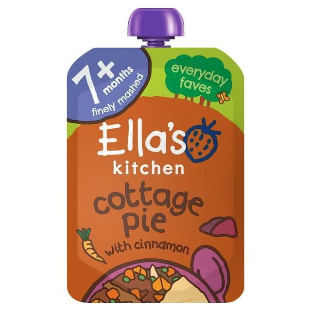 Ella's Kitchen Organic Cottage Pie Baby Food Pouch 7+ Months 130g - gallery image 1