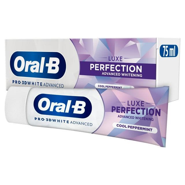 Oral-B 3D White Luxe Perfection Whitening Toothpaste 75ml - gallery image 1
