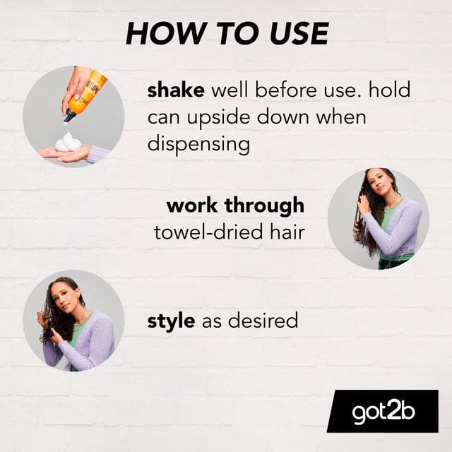 Got2b 250ml Twisted Curling Mousse - gallery image 4