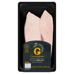 Gressingham Duck Breast Portions 250g