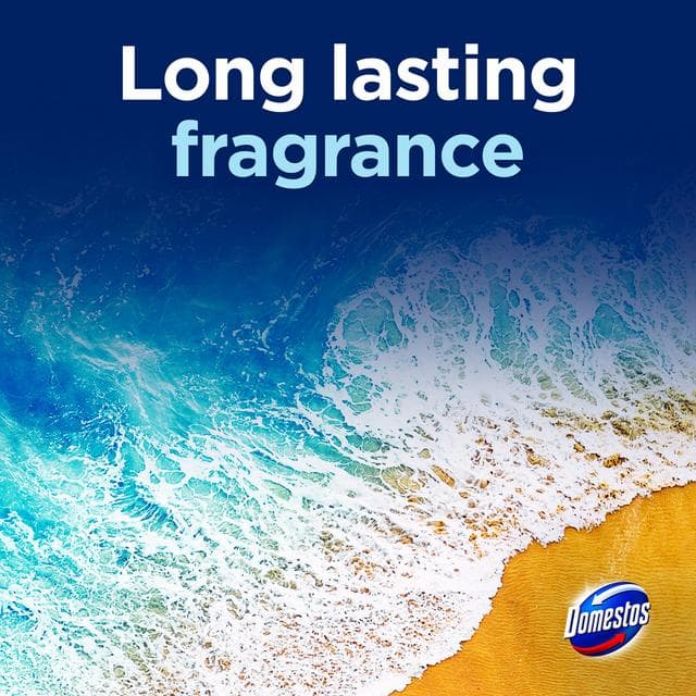 Domestos 1 x 50g Ocean Toilet Freshener Rim Block Cleaner - gallery image 5