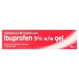 Sainsbury's + Healthcare Ibuprofen 5% w/w Gel 35g