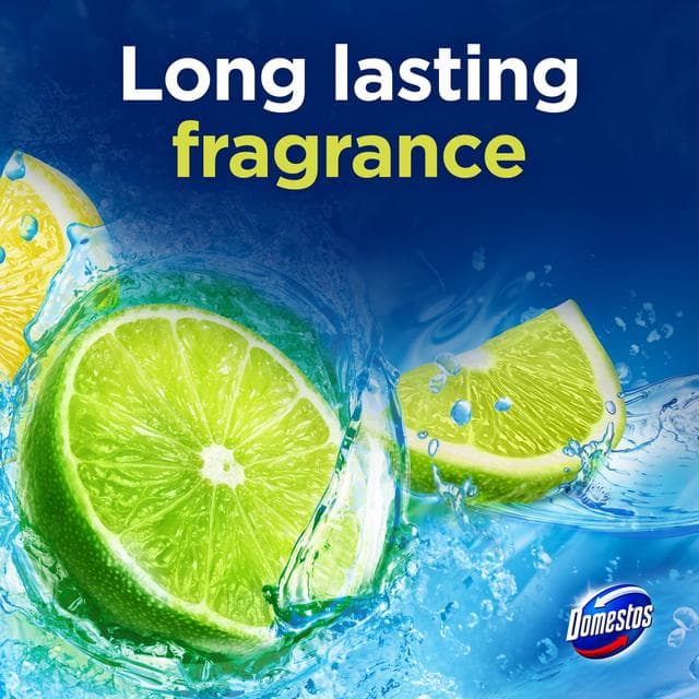 Domestos 1 x 50g Lime Toilet Freshener Rim Block Cleaner - gallery image 6