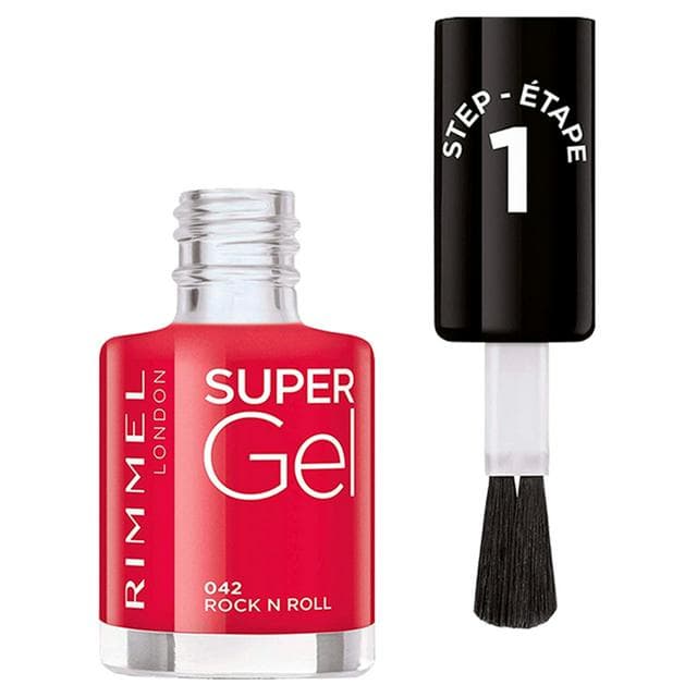 Rimmel London Super Gel Nail Polish 042 Rock N Roll 12ml - gallery image 1