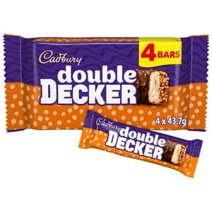 Cadbury Double Decker 4 x 44.6g Multipack Chocolate Bar