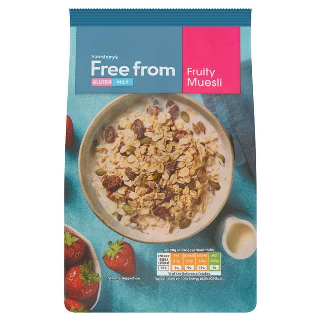 Sainsbury's Free From Fruity Muesli 450g - gallery image 1