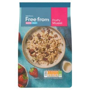 Sainsbury's Free From Fruity Muesli 450g