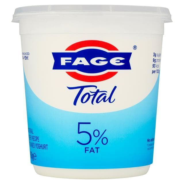 FAGE Total 5% Fat Natural Greek Recipe Strained Yoghurt 950g - gallery image 1