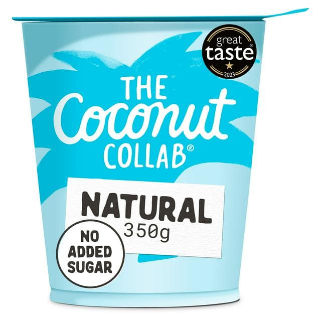 The Coconut Collab Natural Coconut Yoghurt 350g - gallery image 1