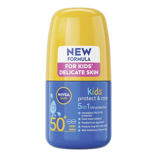 Nivea Sun Kids Cream Roll On SPF 50+ 50ml - gallery image 1
