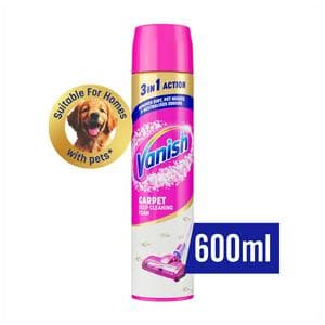 Vanish Gold Oxi Action Carpet Cleaner Foam 600ml