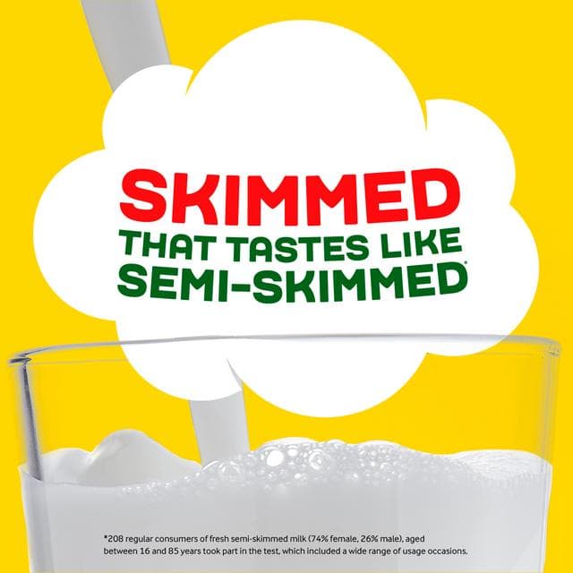Arla Bob Skimmed Milk Tastes like Semi Skimmed 2L - gallery image 2