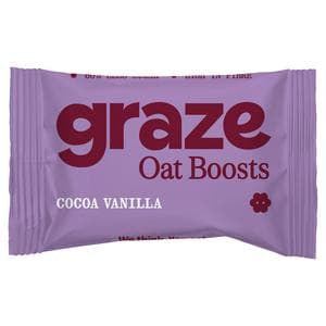 Graze Snack Box Oat Boosts Cocoa & Vanilla Flapjack 50g