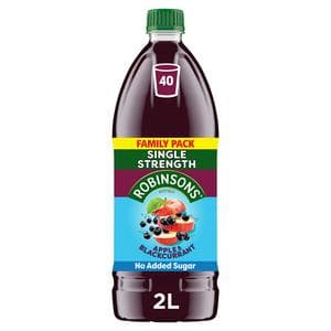 Robinsons 2L Apple & Blackcurrant Family Pack Squash