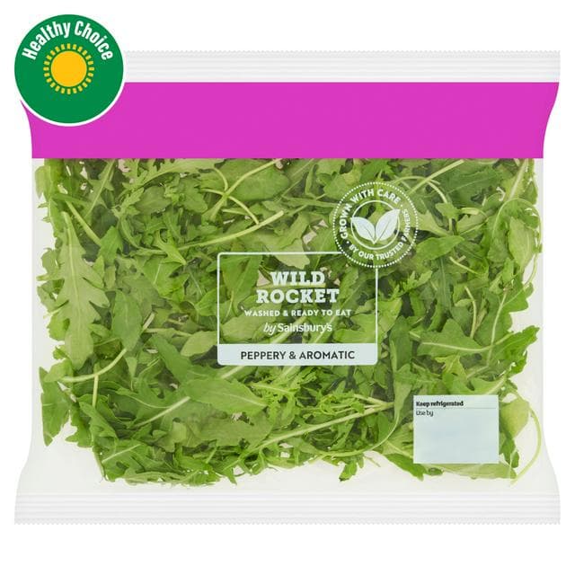 Sainsbury's Wild Rocket 60g - gallery image 1