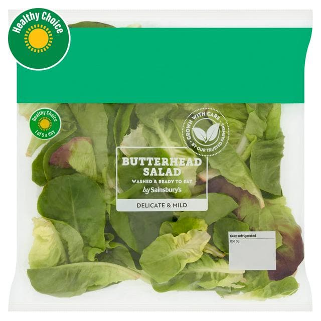 Sainsbury's Butterhead Salad 90g - gallery image 1