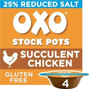 Oxo Reduced Salt Chicken with Bay and Parsley Stock Pots x4 80g
