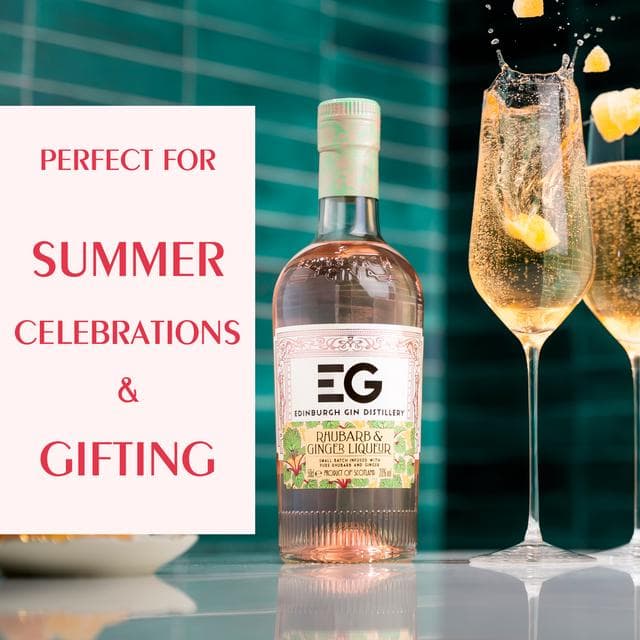 Edinburgh Gin Distillery Rhubarb & Ginger Liqueur 50cl - gallery image 5