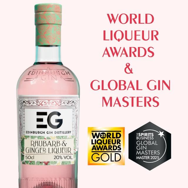 Edinburgh Gin Distillery Rhubarb & Ginger Liqueur 50cl - gallery image 6