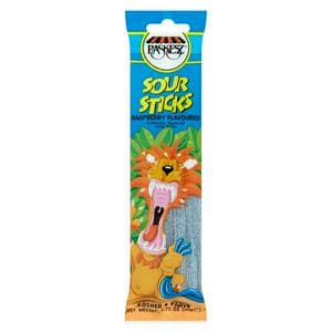 Paskesz Sour Sticks, Raspberry 50g
