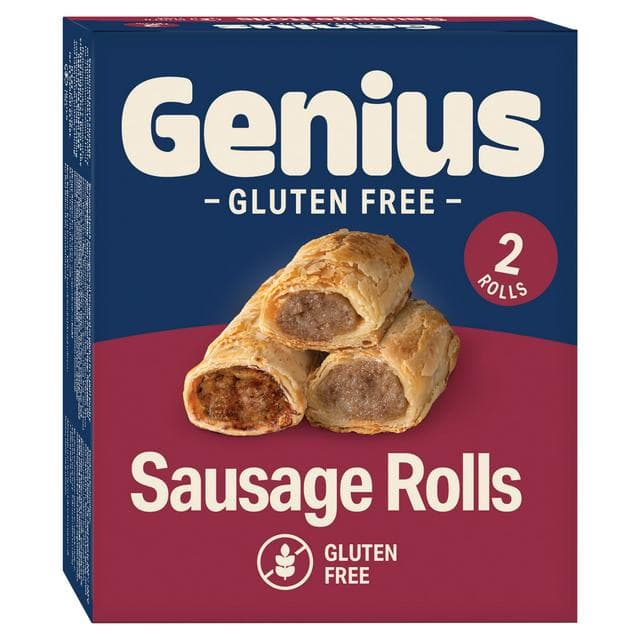 Genius 2 x Gluten Free Sausage Rolls - gallery image 1