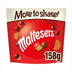 Maltesers Milk Chocolate & Honeycomb Sharing Pouch Bag 158g