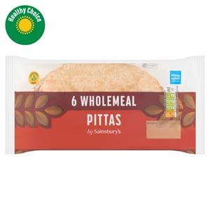 Sainsbury's Wholemeal Pittas x6