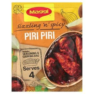 Maggi So Juicy Sizzling & Spicy Piri Piri Chicken Herbs & Spices Recipe Mix 27g