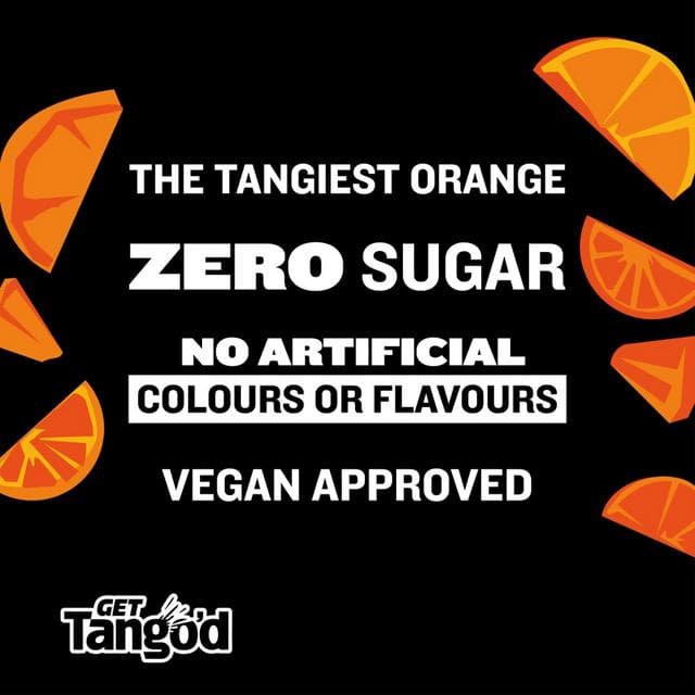 Tango 2L Zero'd Orange Sugar Free Soft Drink Bottle - gallery image 3