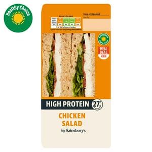 Sainsbury's High Protein Chicken Salad Sandwich