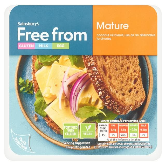 Sainsbury's Free From Mature 200g - gallery image 1