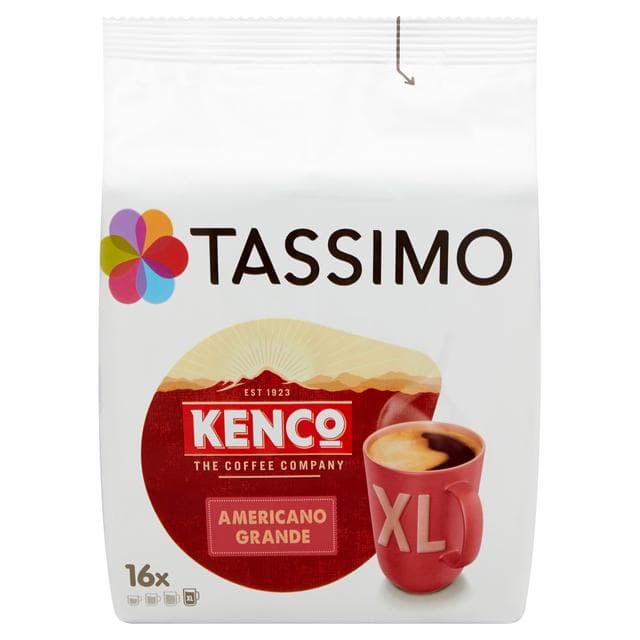Tassimo Kenco Americano Grande XL Coffee Pods x16 - gallery image 6