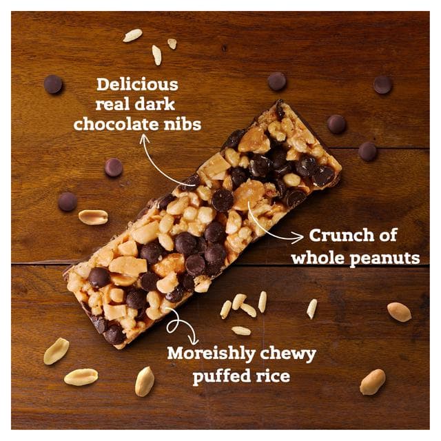 Nature Valley Protein Peanut & Chocolate Cereal Biscuit Snack Bars 4x42g - gallery image 3