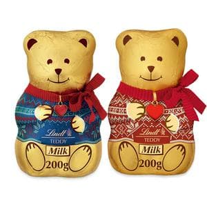 Lindt 200g Teddy Christmas Milk Chocolate