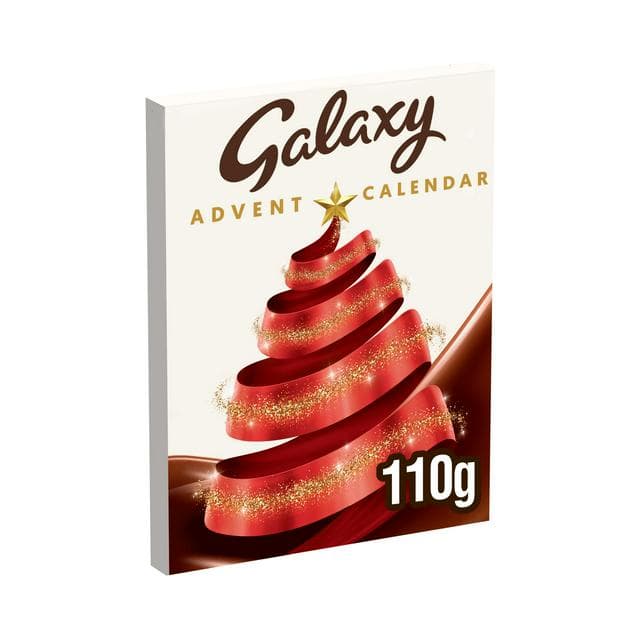 Galaxy 110g Smooth Milk Chocolate Christmas Advent Calendar - gallery image 1
