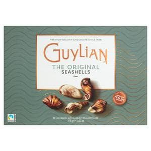 Guylian 33 x The Original Seashells Chocolates with Hazelnut Praline Filling 375g
