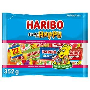 Haribo Share the Happy Mini Bag Multipack Sweets 352g