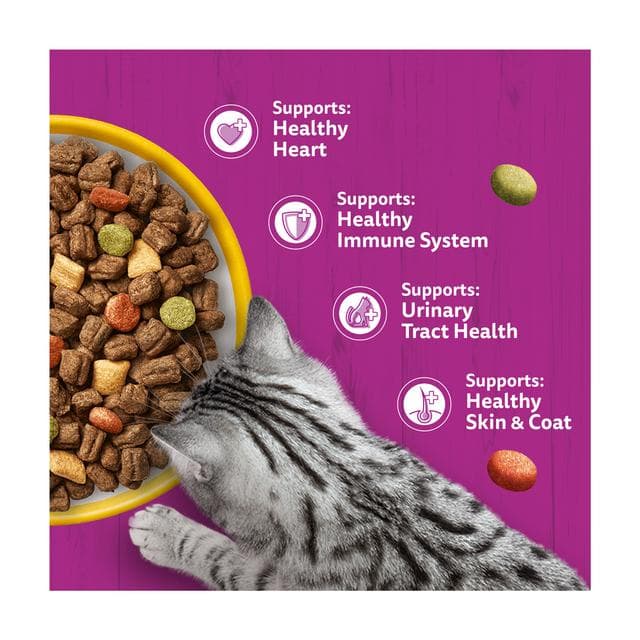 Whiskas Biscuits Chicken Senior Complete Dry Cat Food 1.9kg - gallery image 3