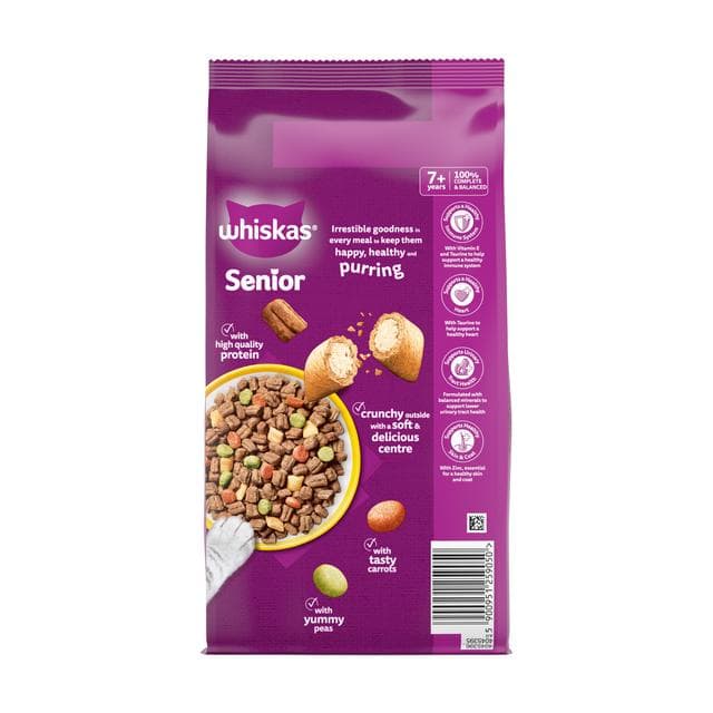 Whiskas Biscuits Chicken Senior Complete Dry Cat Food 1.9kg - gallery image 6