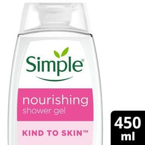 Simple Nourishing Shower Gel Body Wash 450ml