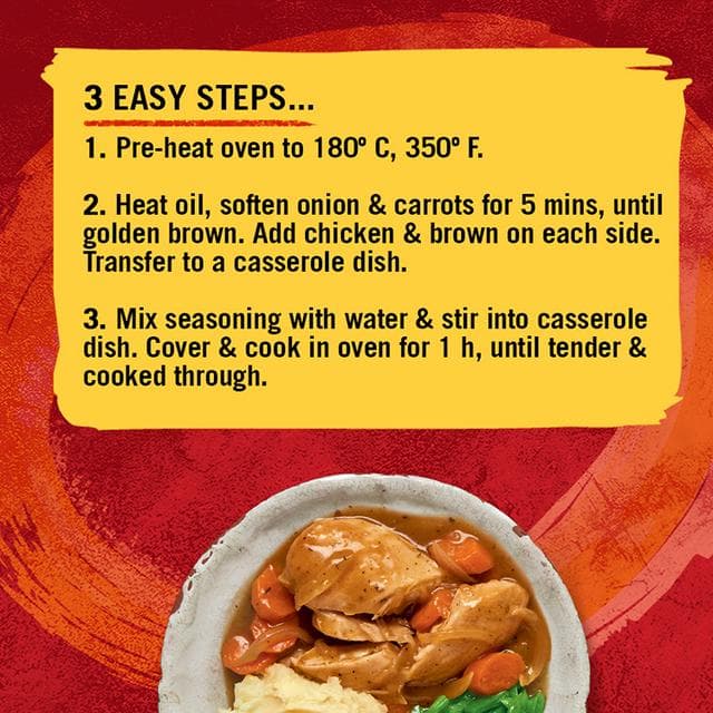 Schwartz 36g Chicken Casserole Recipe Mix - gallery image 2