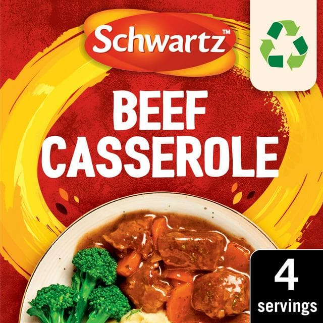Schwartz Beef Casserole Recipe Mix 38g - gallery image 1