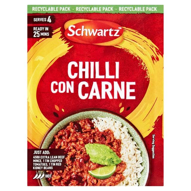 Schwartz Chilli Con Carne Recipe Mix 41g - gallery image 1