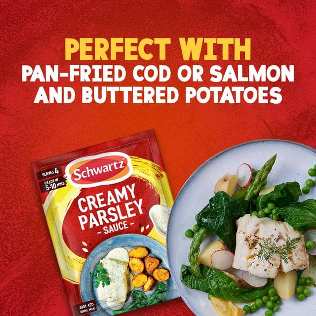 Schwartz 26g Creamy Parsley Sauce Mix - gallery image 6