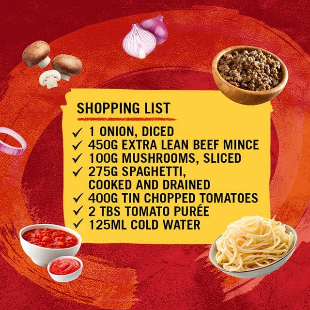 Schwartz Spaghetti Bolognese Recipe Mix 40g - gallery image 3