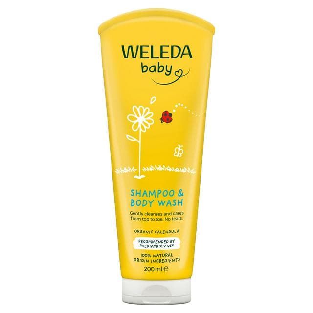 Weleda Calendula Shampoo & Wash 200ml - gallery image 1