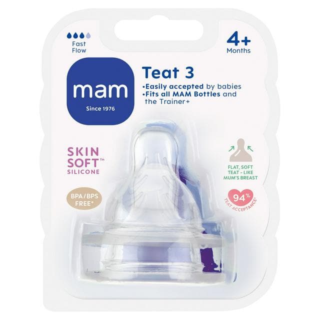 Mam Fast Flow Teat x2 - gallery image 1
